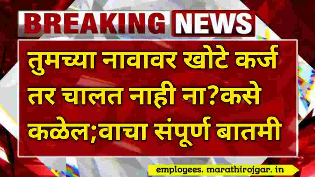 compressed 20250105 141436 तुमच्या नावावर खोटे कर्ज तर चालत नाही ना?कसे कळेल;वाचा संपूर्ण बातमी RBI update on Fake Loan Scam